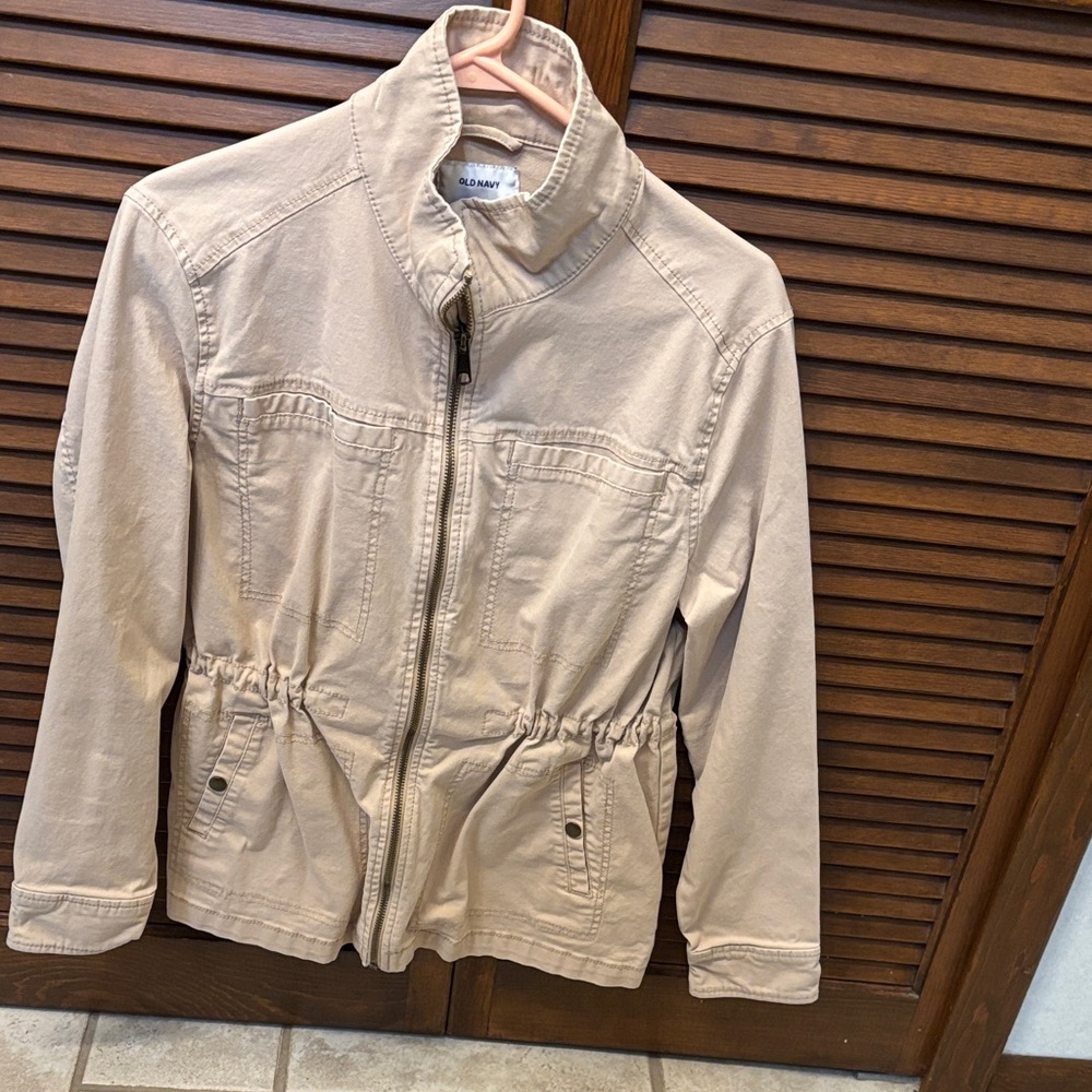 Old Navy Women's Tan Utility Jacket